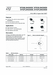 DataSheet STGBL6NC60DI pdf